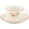 Yamaka Shoten Peter Rabbit Tea Cup & Saucer, 7.8 fl