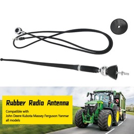 Rubber Radio Antenna RMA60, Compatible with John Deere Kubota Massey Ferguson Yanmar All Models