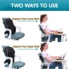 QUTOOL Lumbar Support Pillow for Office Chair Back Support Pillow