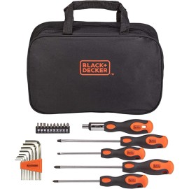 BLACK+DECKER Beyond By BLACK+DECKER™ Screwdriver Set With Storage Bag - BDHT6223CAPB