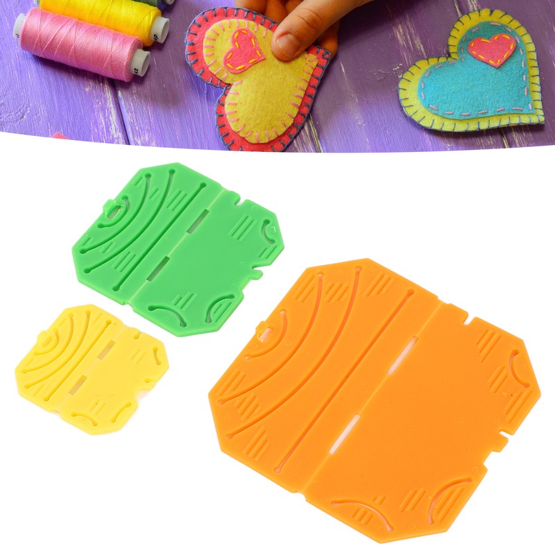 3Pcs Kanzashi Flower Maker Different Sizes Easy Operation Strong Resin