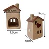 Kramik Light House with Heart as Tea Light Holder -