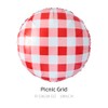 Red Gingham Balloons I Do BBQ Decorations Red and White
