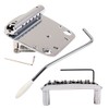 Alnicov 6 String Tremolo Vibrato Tailpiece Bridge Set for Mustang