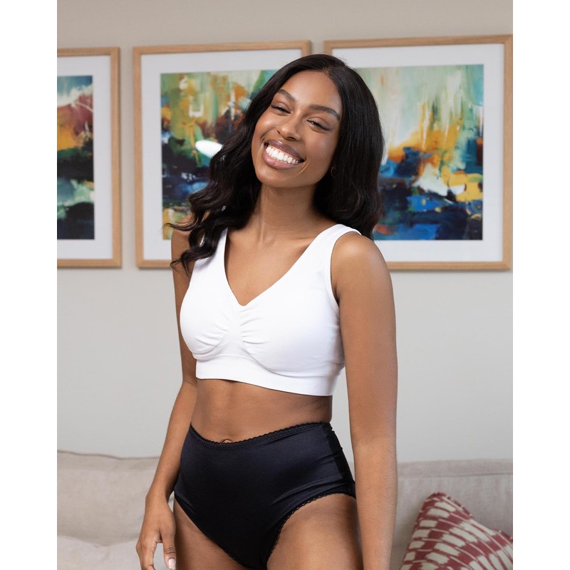 Coobie Comfort Bra, Blanco, L