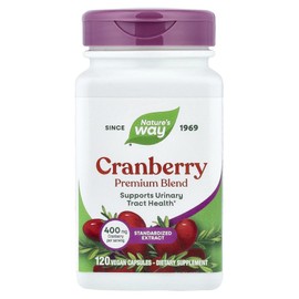 Nature's Way Cranberry 400mg Veggie Capsules, 120 tablets, 6 pieces / 네이쳐스웨이 크랜베리 400mg 베지캡슐 120정, 6개