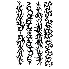 The FANTASY Tattoo Sticker Tribal Armband B (hm315)