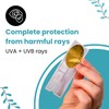 Disposable Sun Bed UV Protection Tanning Eye Gold Sticker Cones
