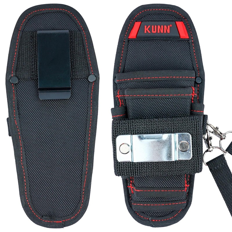 KUNN Small Tool Pouch with Belt Clip,Mini Work Tool Organizer