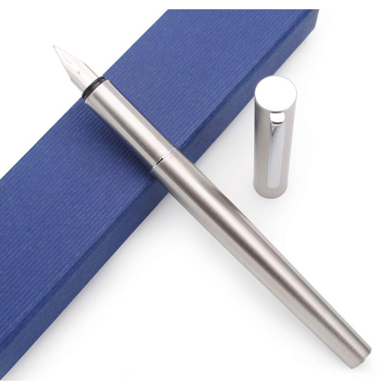 JINHAO 35 Metal Fountain Pen Ink Pen (Steel Body, Fine
