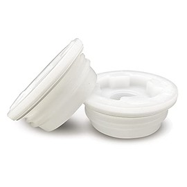 Bung Cap 2"Buttress (Coarse Thread) with Gasket for 55 Gallon Plastic Drums -2pc Made in USA