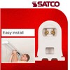 Satco Quickwire Terminals Accept Up to 18 Gauge Solid Or
