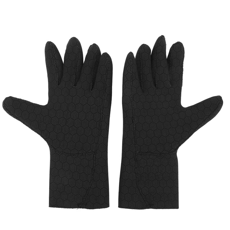 1 Pair Diving Gloves Warm Cold Proof Prevent Slip 3mm