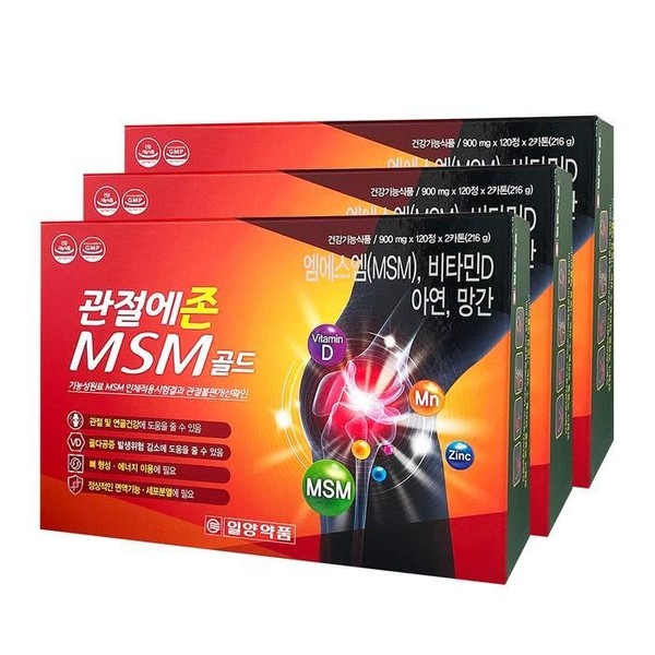 Ilyang Pharmaceutical Joint Protection MSM Gold 12-month supply Joint Protection