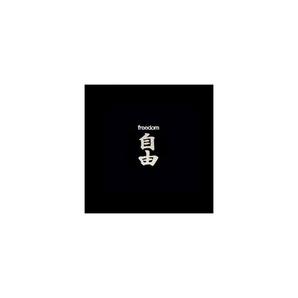 .999 Silver Temporary Tattoo - Japanese Kanji - Freedom