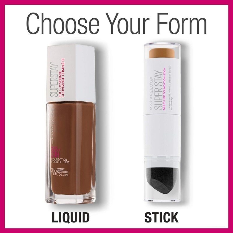 Maybelline New York Super Stay Foundation Stick for Normal To