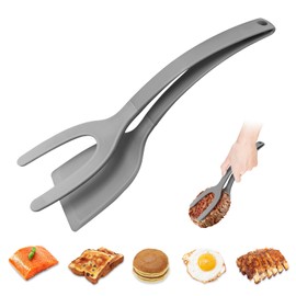 Silicone Spatula, BPA Free Kitchen Spatula, High Heat Resistant Rubber Spatulas, Ideal Kitchen Utensils for Non-Stick Pans, Sautéing, Frying, Baking, Turning and Flipping