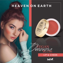 Chariot New York Lip & Cheek Matte Vegan Tint Blush (Coral) 6gm