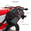 Tusk Traverse Pannier Bags Base System Black/Tan