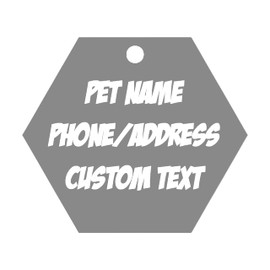 Customized Dog and Cat Tags, Engraved Collar for Your Lovely Pet, Multi Design