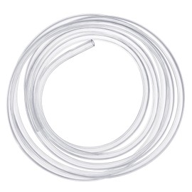 Kesote Clear PVC Tubing Pipe Hose 5 Meters for Home Garden Watering Pump Transfer, 4mm x 6mm