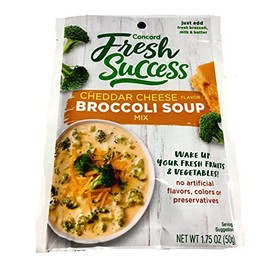 Concord Broccoli Cheese Soup Mix, 1.75-Ounce Pouches (Pack of 18 )
