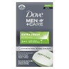 Dove Men+Care Body and Face Bar, Extra Fresh 4 oz,