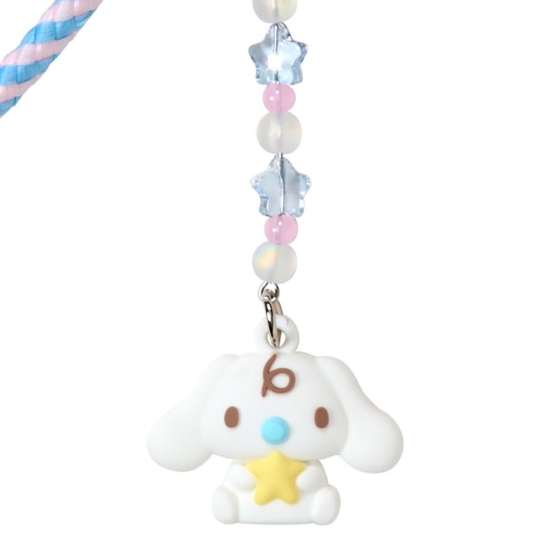 Sanrio 582158 Shoulder Strap, Cinnamoroll, Polyester, TPU, Acrylic, PVC, Steel