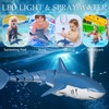 Kafuzi 2.4Ghz Remote Control Shark Toys for Pool, 1:18 Scale