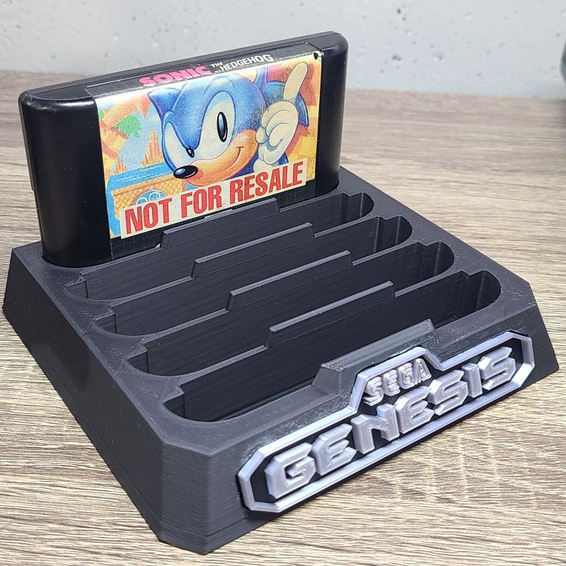 SEGA Genesis Five Game Caddy - Dock that fits your