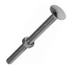 COACH CARRIAGE BOLT M10 X 130MM BZP WITH NUT ( PACK OF 6 )