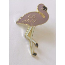 New Tropical Pink Flamingo Bird Lapel Hat Pin Florida Animal Enamel Tie Tack