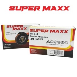 supermaxx Super Maxx Expander Wheel kit or file belt 10 pack - 36GRIT - Pack of 10
