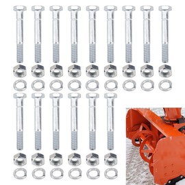 15 Pcs 70060-01338 Shear Bolts Kit (5/16" x 2-1/4") Compatible with Ku-bota BX2750D Front Snowblower & Tractor Attachments Replace 70060-00726