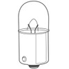 BREHMA 10x R10W 12V Ball Lamp BA15s 12 Volt 10