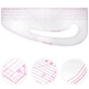 French Curve Ruler for Pattern Making, Clear Metric Sewing Ruler,