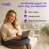 MELLO Gaming Pillow for Lap – Memory Foam Lap Pillow