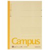 Kokuyo Campus Notebook, A 7mm(0.28in) Ruled, Semi-B5, 30 Sheets, Pack