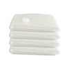 Pack of 4 Vacuum Bags 80 x 120 cm for Clothes Duvets with Airtight Valve, Storage Bags for Clothes, Quilts, Pillows, Blankets