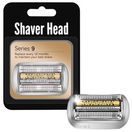 AOOWU 92M Replacement Head Compatible with Braun Series 9, Compatible with Braun Series 9 Shaver Foil Grill for 9030s 9040s 9050cc 9070cc 9075cc 9095cc 9090cc 9093s 9240s 9242s 9290cc 9295cc to 9299s
