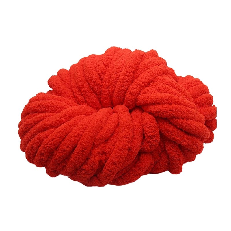 Vaveren Chunky Chenille Yarn Super Bulky Yarn Plush Yarn Thick