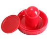 Pack of 4Pcs Plastic Air Hockey Pucks and Pushers Goal