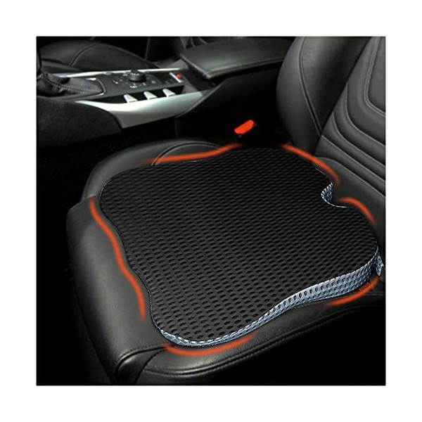 Car Seat Cushion, Car Seat Pad for Sciatica Tailbone Pain