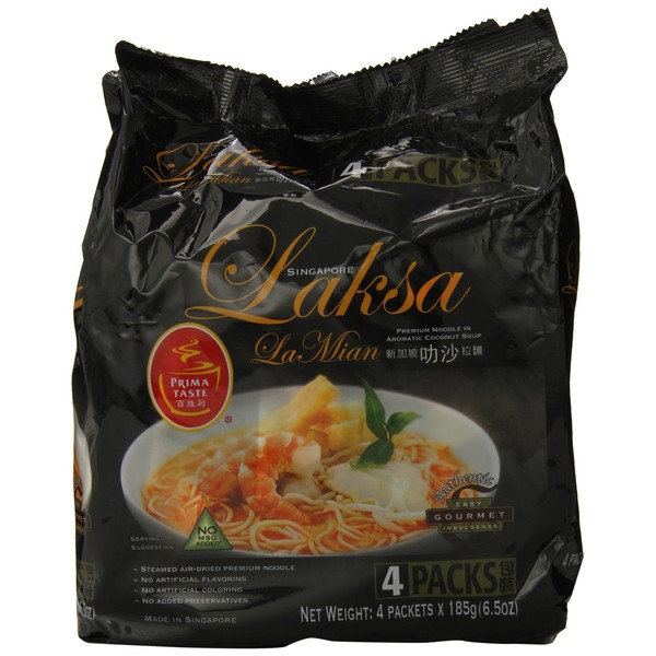 Prima Taste Laksa Coconut Curry Lamian Noodles, 26 Ounce