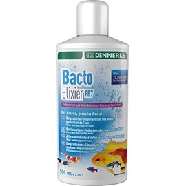 Dennerle Bacto Elixier FB7, Wasseraufbereiter für gesundes und klares Wasser, Schadstoff und Mulm Reduzierer (500 ml)