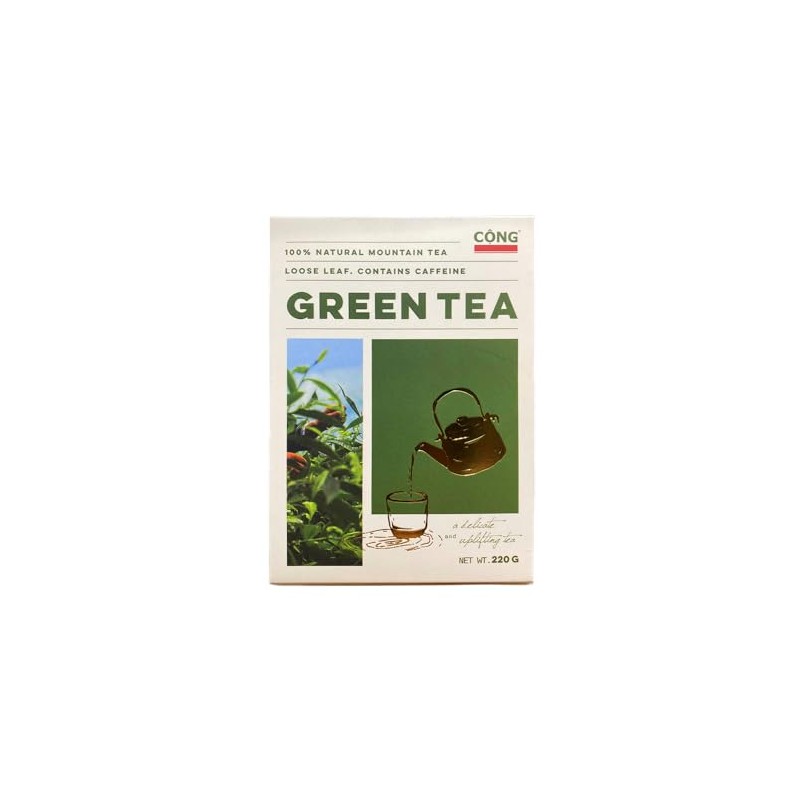 CONG CAPHE - Natural Mountain Tea, Loose Leaves Tea, Rich