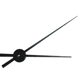 DIY High Torque Wall Clock #3 for Living Dining Room Kitchen Den Office with 17.75" Long Spaded Hands Non-Ticking Silent and Wall Mounting Hub Conceals Movement