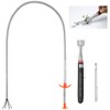 3 Pack Pick-up Tool Set - Extendable Magnetic Pick Up