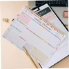 Operitacx Teacher Spiral Notebooks Weekly Planner B5 Size Reusable and