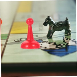 WHAMVOX Game Supplies 40pcs Pieces Game Pieces Plastic Chess Game Component Game Accessories Game Pawns Child Replace Set